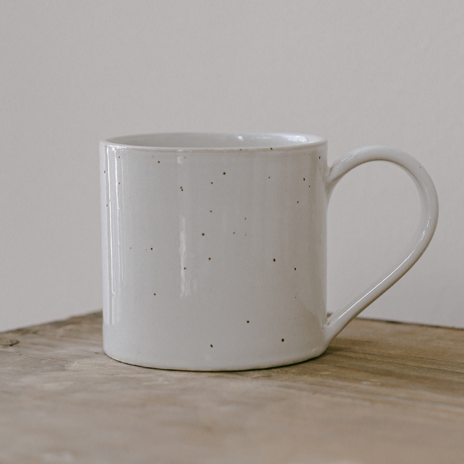 Eulenschnitt große Tasse CALMA, Steingut aus Portugal