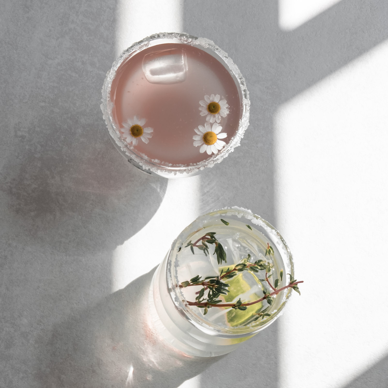 Eulenschnitt Bubble Glas mit vier Ringen, für Cocktails und kalte Getränke