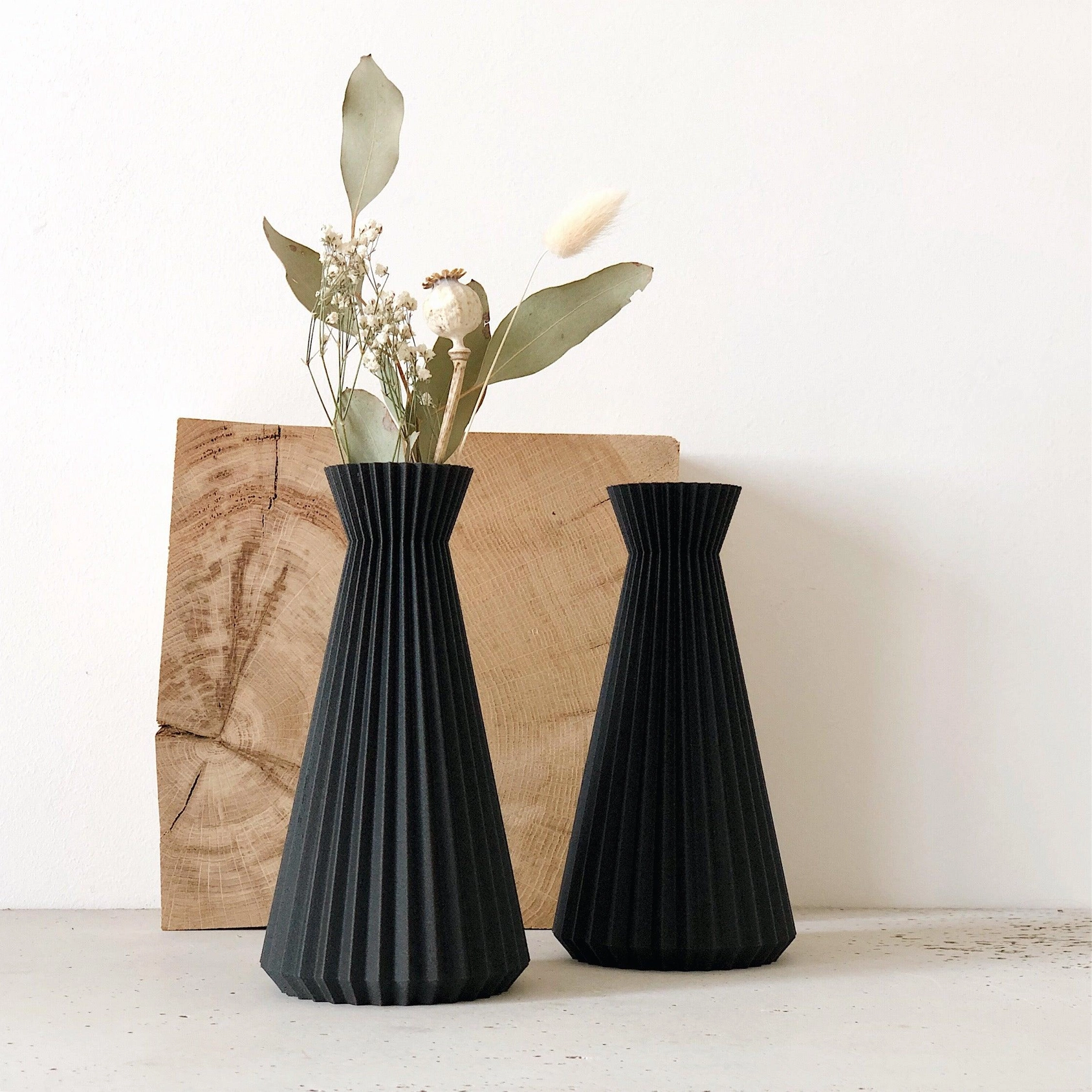 Minimum Design ausgefallene Deko-Vase ISHI in verschiedenen Farben und Größen